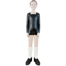 Décoration Figurine en bois noire - 5PR0020