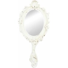 hand mirror - 62S074 Clayre Eef in shabby white