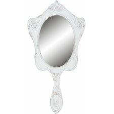 hand mirror - 62S103 Clayre Eef in blurred white