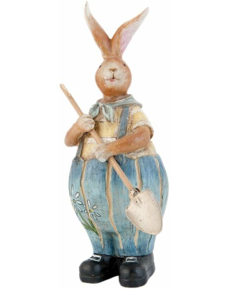 hare-decoration polyresin - 10x9x22 cm