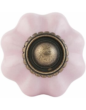 Meubelknop &oslash; 3 cm in roze - 63505