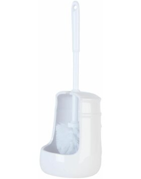 toilet brush holder in white by Clayre & Eef