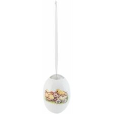 decoration hanger Easter Egg - 6CE0446 Clayre Eef colourfu/white
