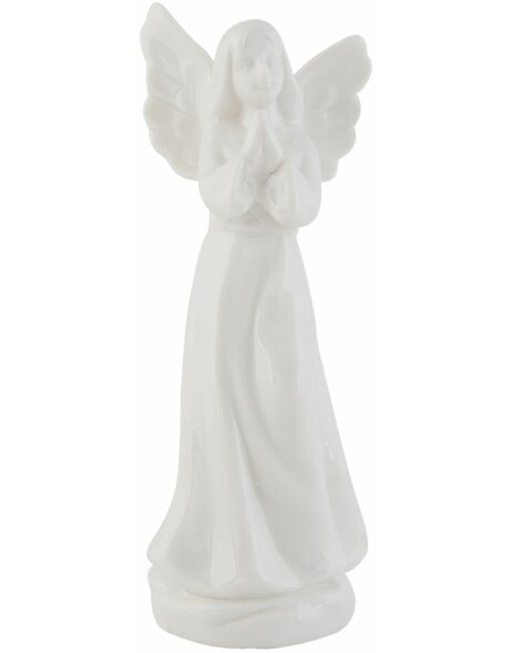 decoration - Angel 7x5x15 cm in white