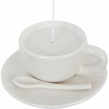 wind chimes CUP - 13x12x44 cm white
