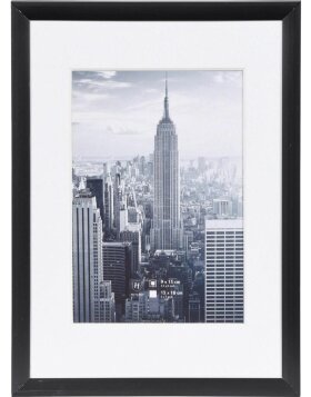 Cadre alu Manhattan 13x18 cm noir