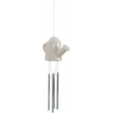 wind chimes WATERING - 13x7x35 cm white