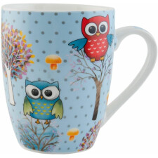 Clayre & Eef set of 4 mugs colourful - 6CEMS0005