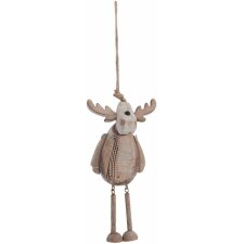 decoration hanger reindeer - 6H1074 Clayre Eef brown/natural