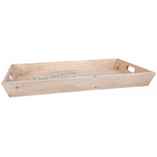 Clayre & Eef tray made of wood - 60x40x6 cm