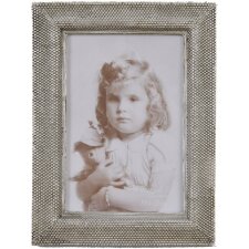 2942 antique picture frames silver 10x15 cm