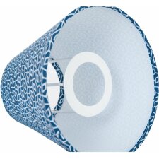 Diamond - lamp shade in blue/white by Clayre & Eef