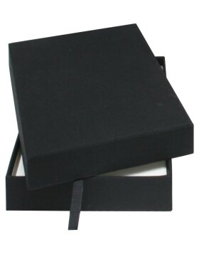 Scatola fotografica AMBOOR nera con 10 supporti 10x15 cm