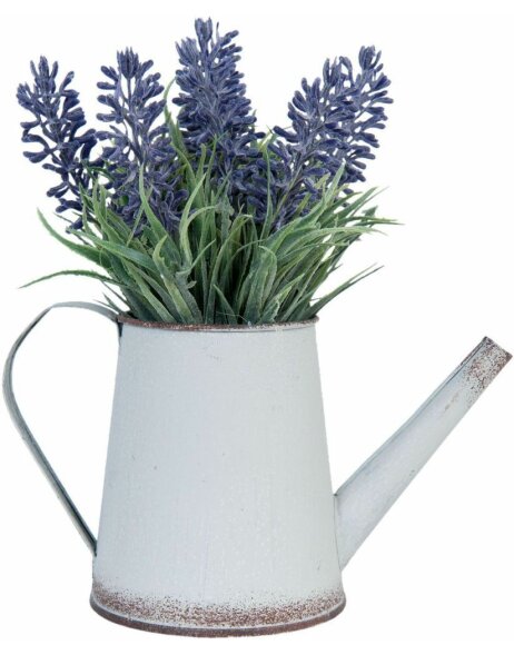 6PL0189 lavender pot 9x17 cm by Clayre &amp; Eef