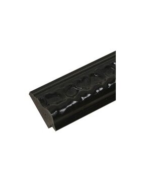 Marco de plástico 13x18 cm Badun en negro