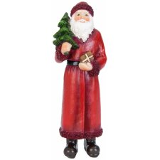 Father Christmas figure red - 6PR0798 Clayre Eef