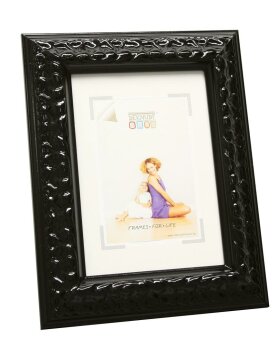 Deknudt plastic frame BADUN 15x20 cm in black