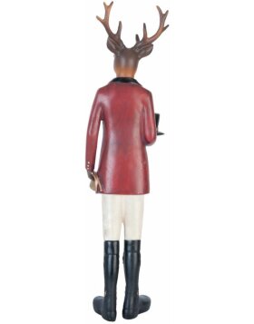 Deko-Figur Hirsch 10x35x6 cm