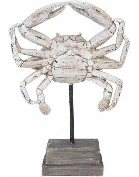 decoration crab white/grey - 6PR1017