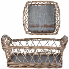 basket in brown/natural - 6RO0343 Clayre & Eef