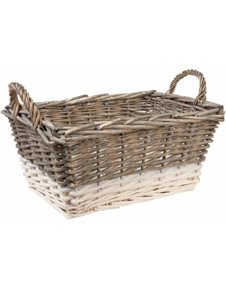 basket in brown/white - 6RO0357S Clayre &amp; Eef