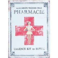 box Pharmacie - 6Y2082 Clayre Eef in colourful-white