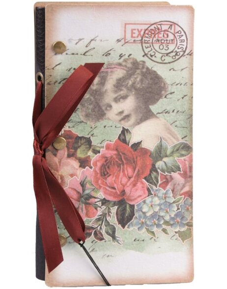 Antique Notepad 6PA0054 by Clayre &amp; Eef Motif II