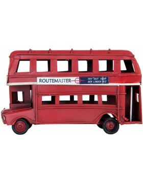 Model bus 11x4x6 cm - 6y2261 Clayre Eef