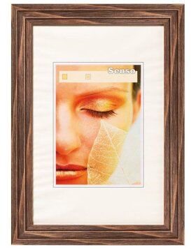 Picture frame 21x30 cm Senso dark brown