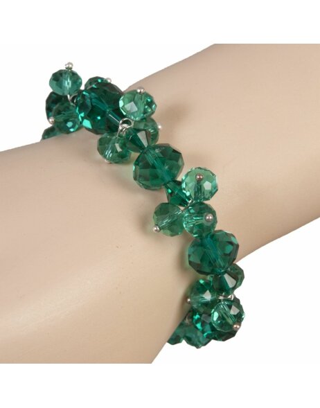 Bracelet B0100333 Clayre Eef plastic green