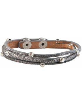 Bracelet B0101950 Clayre Eef leather grey
