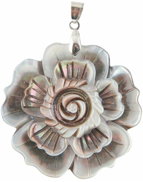 necklace pendant Blossom - B1800002 Clayre Eef vintage silver