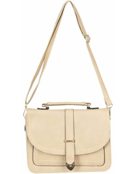 BAG104 handbag 27x20 cm - beige