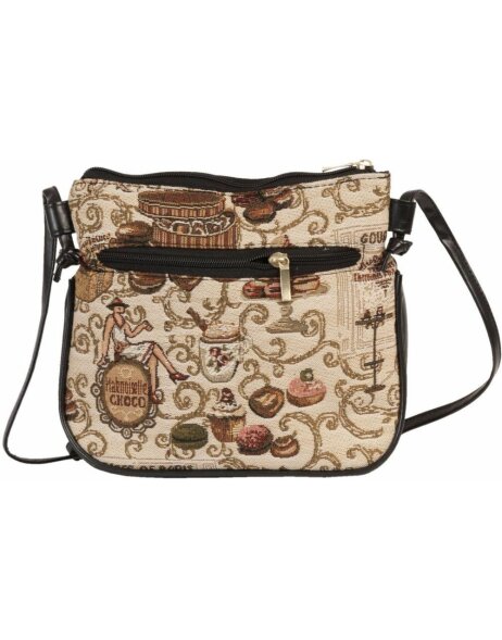 BAG140 handbag 22x23x7 cm - colourful