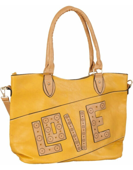 BAG158 handbag 32x46 cm - yellow
