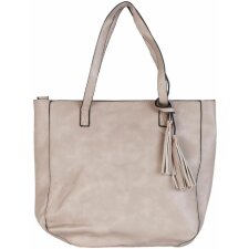 BAG219 handbag 33x30 cm - grey