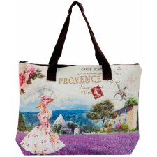 Provence - bag in colourful/lilac by Clayre & Eef