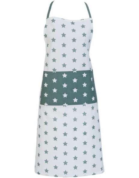 CATCH A STAR apron 70x85 cm grey-green