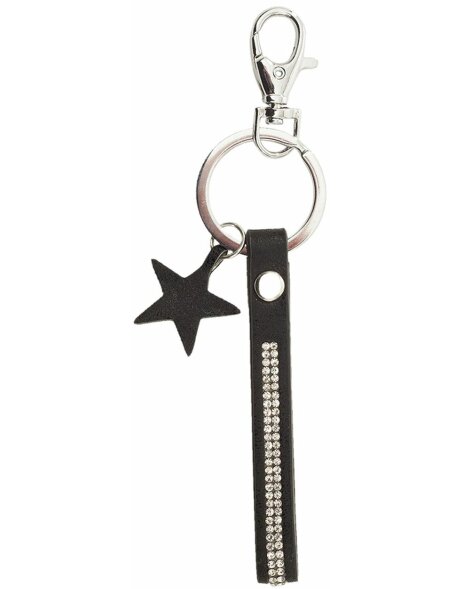Sparkling Star - key chain black