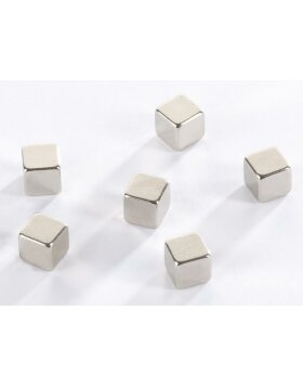 6 Stück Magnete in Würfelform CUBE MIGHTIES