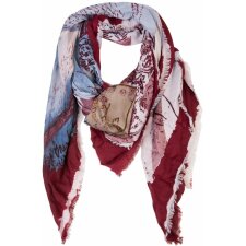 scarf JZSC0086BU Clayre Eef in colourful-red