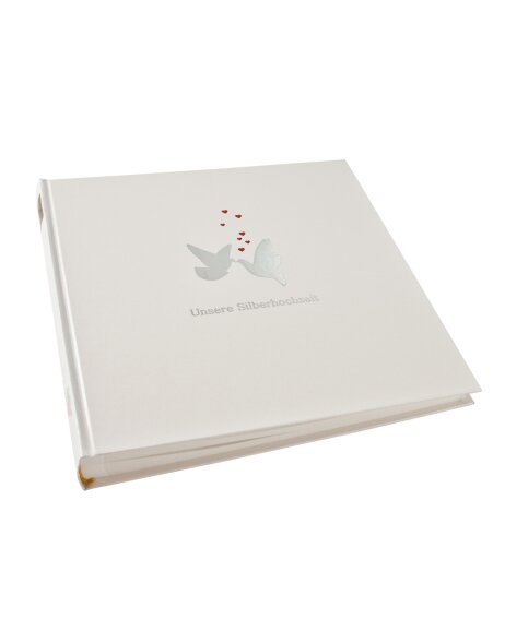 Album silver wedding Dove