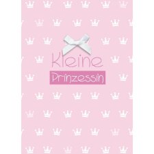 Babykarte rosa Kleine Prinzessin