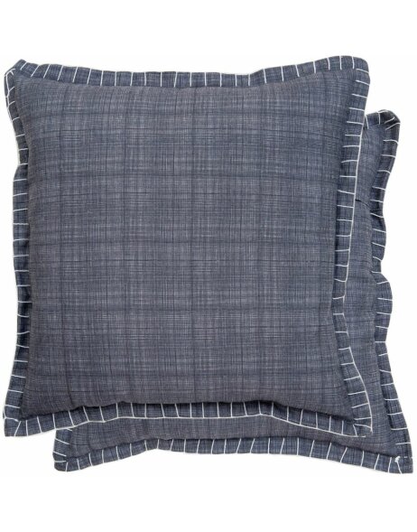 KT021.103G - pillow case 45x45 cm dark grey
