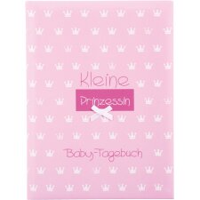 Baby dagboek kleine prinses in roze