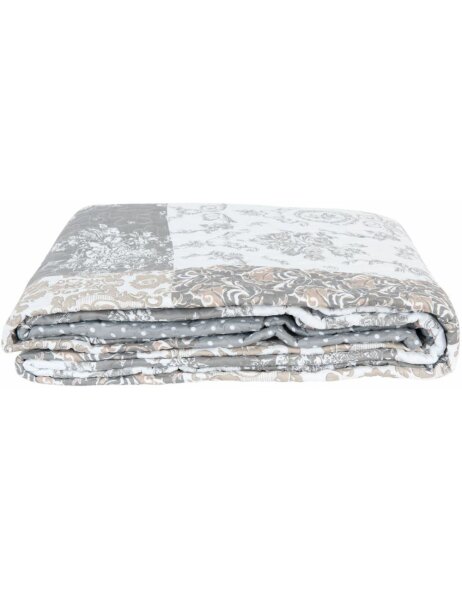 bedspread grey - series Q169. - 140x220 cm