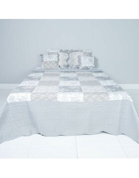 bedspread grey - series Q169. - 180x260 cm