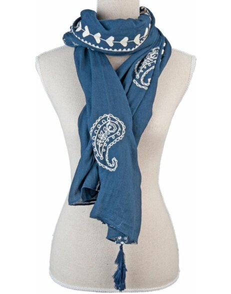 scarf SJ0697BL Clayre Eef in blue