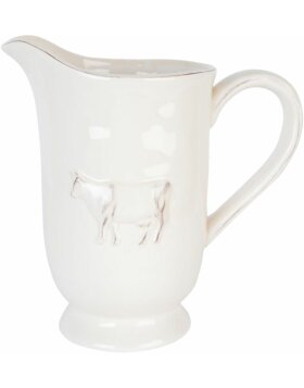 Collection Cow - can in natural white by Clayre & Eef