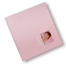 BELICE Goldbuch Babyalbum 29,5x31 rosa